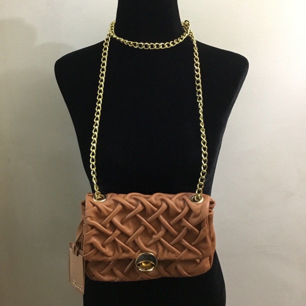 Gorgeous Unique Cinti Italy 🇮🇹 leather crossbody purse